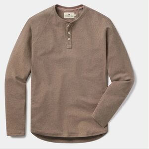 The Normal Brand Puremeso Everyday Henley In Taupe